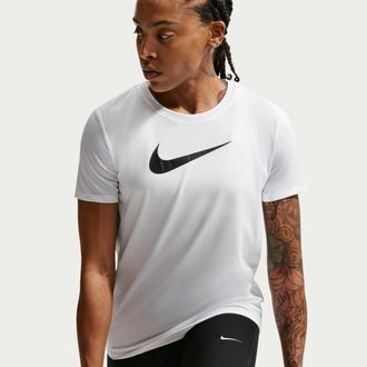 Nike Womens Dri-FIT Graphic T-Shirt in White | FQ4975-100