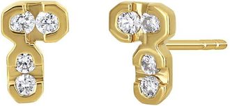Bony Levy Monaco 18K 0.10 Ct. Tw. Diamond Stud Earring