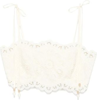 Zimmermann Mujer, Camisetas, Beige, Talla: M