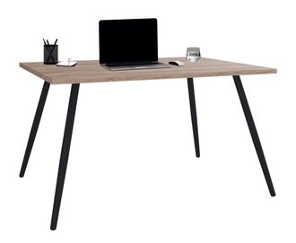 VCM Vcm - Mesa De Escritorio Mesa De Oficina Scandanivischer Retro Look Salia 138x80 Cm (roble Sonoma)