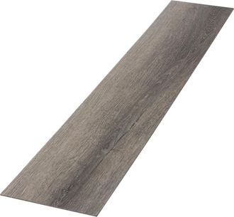 ML Design Suelo Vin&iacute;lico Adhesivo De Pvc 2,23m&sup2; Color Pino Gris Grosor 2mm Planchas De Vinilo Autoadhesivas 91,5x15,3cm 16x L&aacute;minas Aspecto Madera Antideslizant