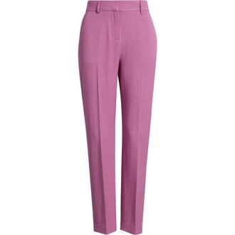 Tahari by ASL Classic Tapered Pants in Rosette at Nordstrom, Size 10