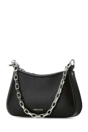 Alexander McQueen 8135531vdgb 1000 Blacksilver Borse A Mano Bag