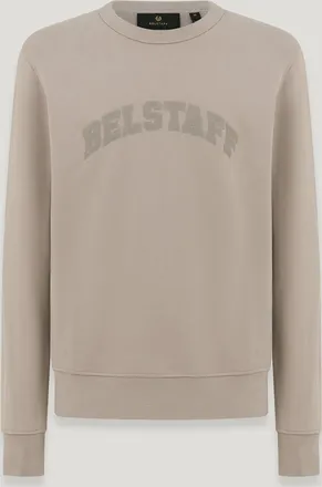Belstaff Belstaff Training Sweatshirt Mens Cotton Fleece Pumice Size XL