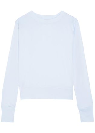 Vuori Clothing Daydream Stretch-jersey top - Light Blue - S (UK8-10 / S)