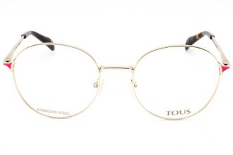 Tous VTO448 Round Metal Eyeglasses - Gold