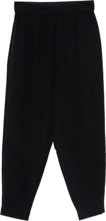 CASEY CASEY Pantaloni in lana e cashmere - Blu