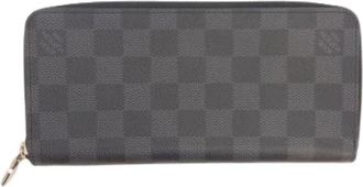 Louis Vuitton Pre-owned Lange portemonnee (bi-fold) - Heren - Vintage Accessoires - Zwart - ONE Size - Vintage