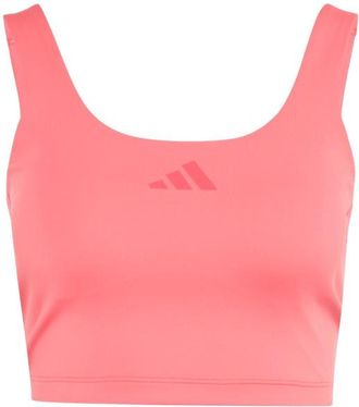 adidas Optime Workout Twist Light Support Sport-BH f&uuml;r Damen | rosa