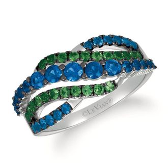 Le Vian Ladies Blueberry Sapphire Rings set in 14K Vanilla Gold