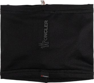 Moncler logo-detail scarf - Black