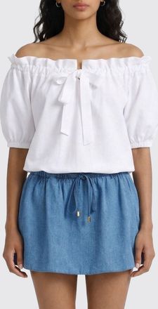 Patou Top in cotone con colletto Patou