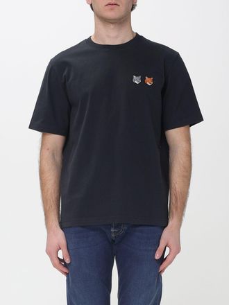 Maison Kitsun&eacute; T-shirt in cotone organico con logo Maison Kitsun&eacute;