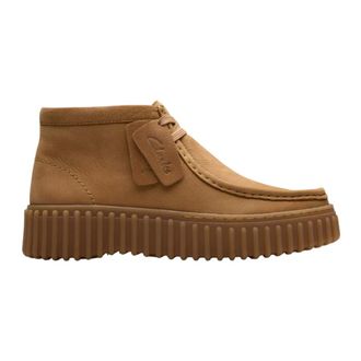 Clarks Torhill Moss - unisex - Schoenen - Bruin - Maat: 43 1/2 EU Leer