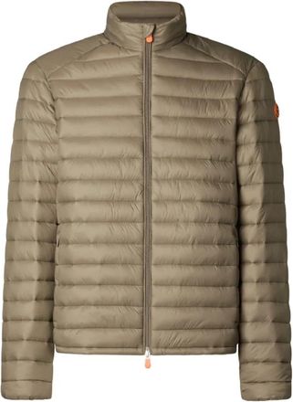 Save The Duck Alexander Jas - Heren - Winterjassen - Beige - S - Polyester - Jassen