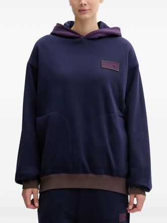 Emporio Armani Hoodie met patch - Blauw