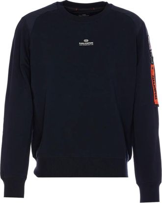 Parajumpers Felpa con logo - Blu