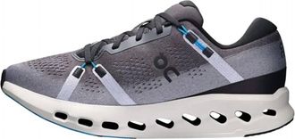 On Mens Cloudsurfer 2 Running Shoe In Black/malibu