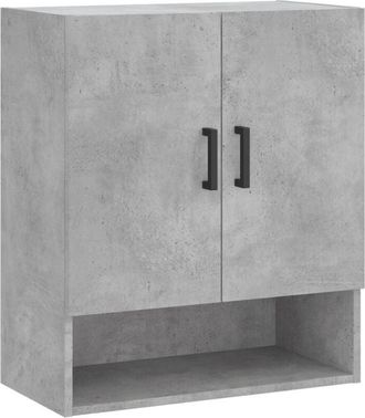 vidaXL Armario De Pared Madera De Ingenier&iacute;a Gris Hormig&oacute;n 60x31x70 Cm Vidaxl