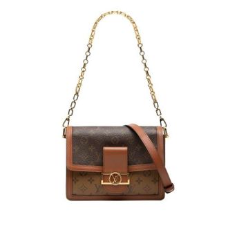 Louis Vuitton Pre-owned Dauphine - Dames - Vintage Schoudertas - Bruin - ONE Size - Leer - Vintage