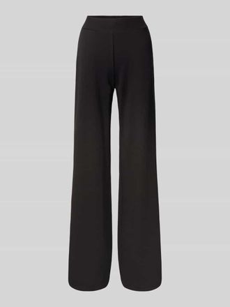 Emporio Armani Sweatpants mit weitem Bein und Label-Detail in Black, Gr&ouml;&szlig;e M