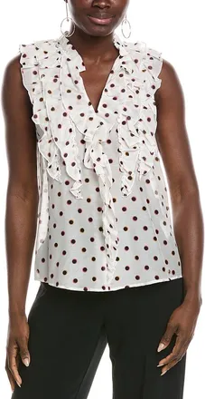 Marc Cain Printed Silk-Blend