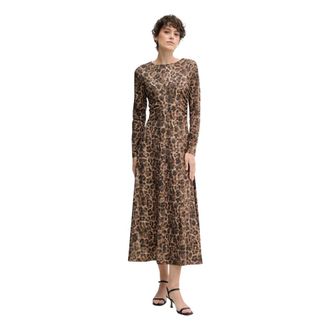 Oui Jurken > Jurken - Dames - Casual kleedjes - Veelkleurig - XS - Kleedjes