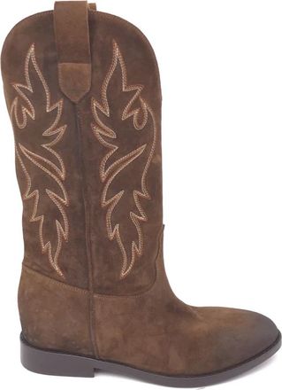 Strategia Cowboylaarzen - Dames - Cowboylaarzen - Bruin - 38 EU - Leer - Schoenen