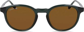 Lacoste Occhiali da sole tondi L6030S - Verde