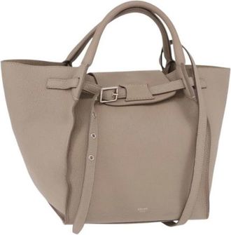 Celine Pre-owned Vintage Hand Bag - Dames - Vintage Handtas - Beige - ONE Size - Leer - Vintage