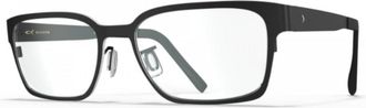 Blackfin Bf1059 Mayne Sleek Rectangular Frame Eyeglasses with Matte Black Finish