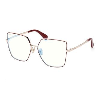 Max Mara MM5073-H-B 068 Red/Gold 60mm