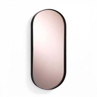 Oresteluchetta Specchio da parete design ovale rose gold Bronze Oval
