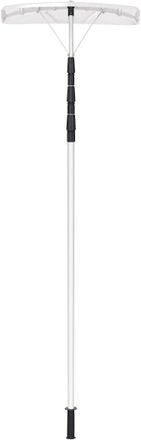 Costway Rastrello Da Neve Per Tetti E Auto, Telescopico E Allungabile Da 190 Cm A 640 Cm, Pala Da Neve In Alluminio, Per Vari Occasioni, Maniglia Antiscivolo,