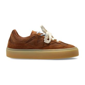 INUIKII Sneakers, female, Brown, Size: 10 US Lynn Suede Sneakers