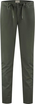 Dstrezzed Slim-fit broek - Heren - Slim Fit Broeken - Groen - W34 L32 - Leer - Broeken
