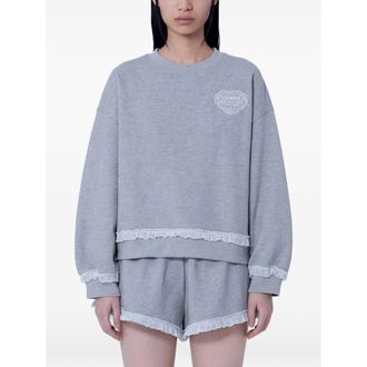 Ganni Sweatshirt In Grey Isoli