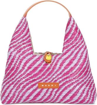 Marni Trapez-Einkaufstasche mit Logo