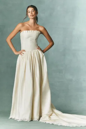 Daughters of Simone Davey Silk Gown