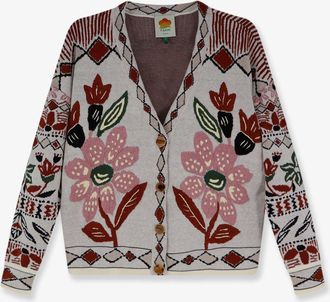 Farm Rio Cardigan con ricami multicolore - FARM RIO - gender_Woman