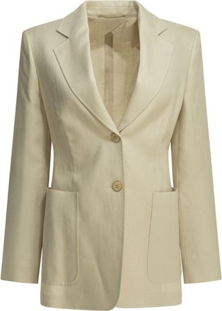 Max Mara Blazer aus reinem Leinen