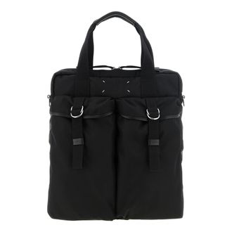 Maison Margiela Heren, Tassen, Zwart, Maat: ONE Size Leer