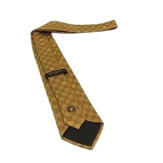 Louis Vuitton Pre-owned Accessories, male, Yellow, Size: ONE SIZE Pre-owned Cravat