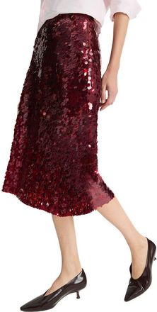 Vince Lucite Paillettes Skirt