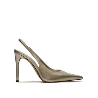 Steve Madden Womens Reyes 242 Heels - Champagne - Size UK 4