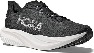 Hoka One One Mach 7 Womens Shoes Black/White : 10.5 B - Medium