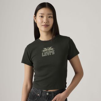 Levi's Graphic Essential Sporty Tee - Womens - M - Black