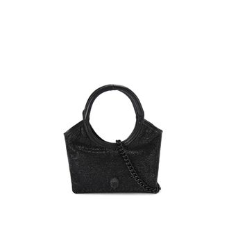 Kurt Geiger Womens Fabric Sutton Xs Tote Bag - Black - One Size