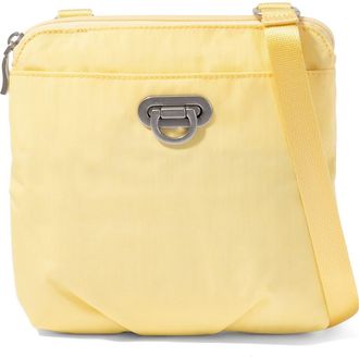 Baggallini Coastal Flip Lock Mini Crossbody in Butter Yellow at Nordstrom