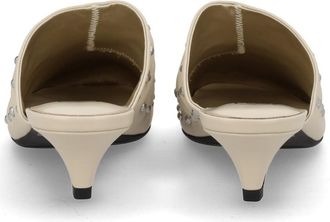 Ash Eloise Mule - White